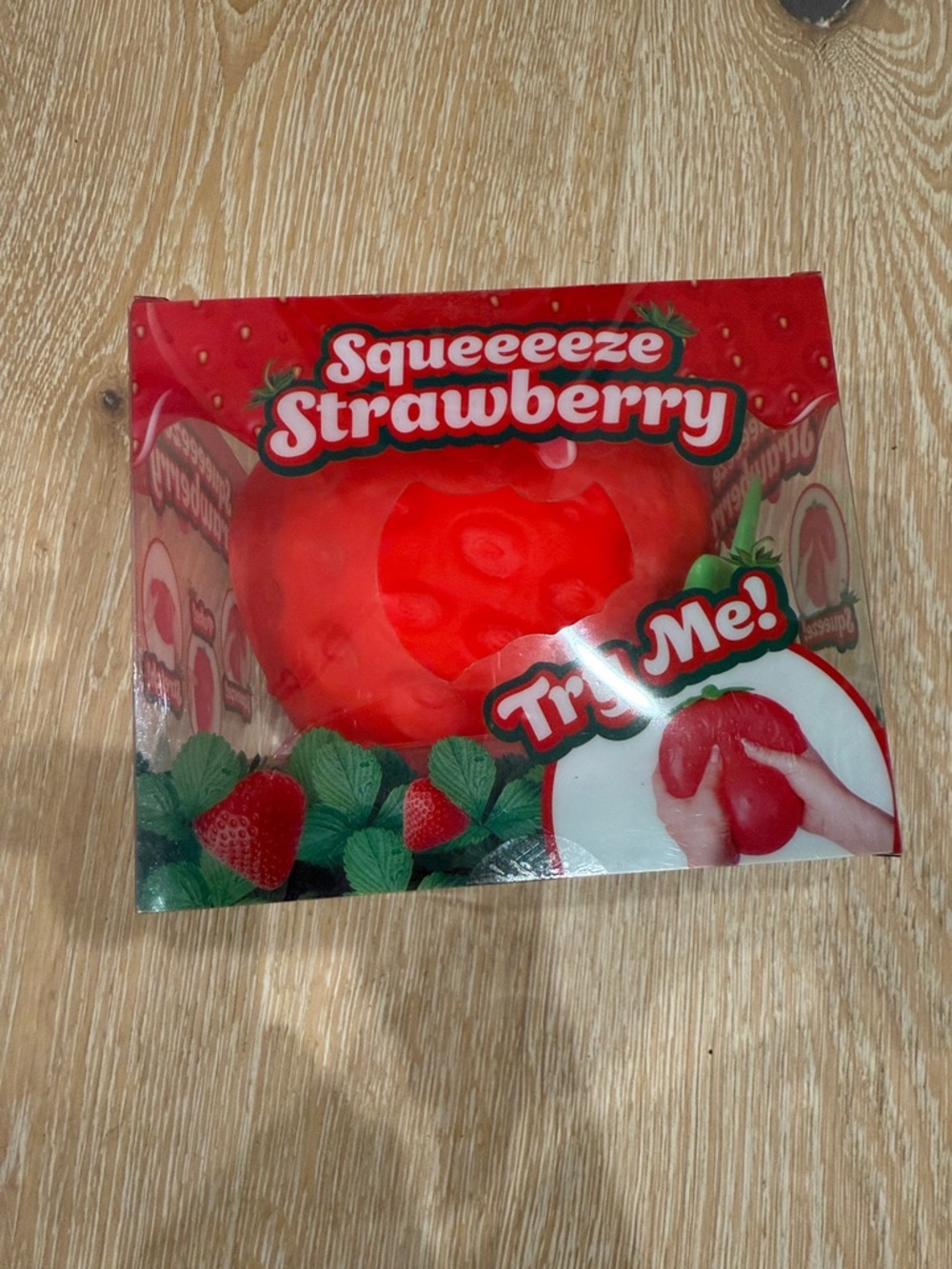 Sunny Days Strawberry Squishy